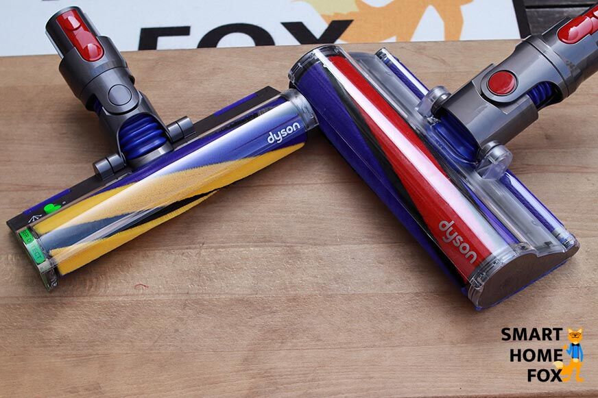 Beide Bodendüsen nebeneinander